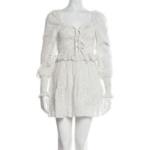 NWT Majorelle Revolve white mini dress
